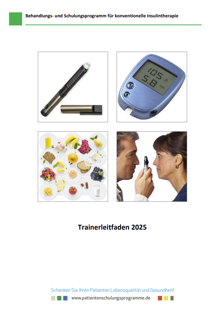 Trainerleitfaden  (Stand: 2025) – Konventionelle Insulintherapie