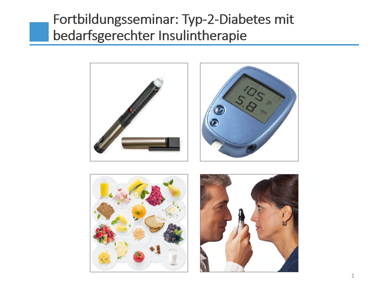 Fortbildungsseminar-Präsentation (Stand: 2025) – Bedarfsgerechte Insulintherapie
